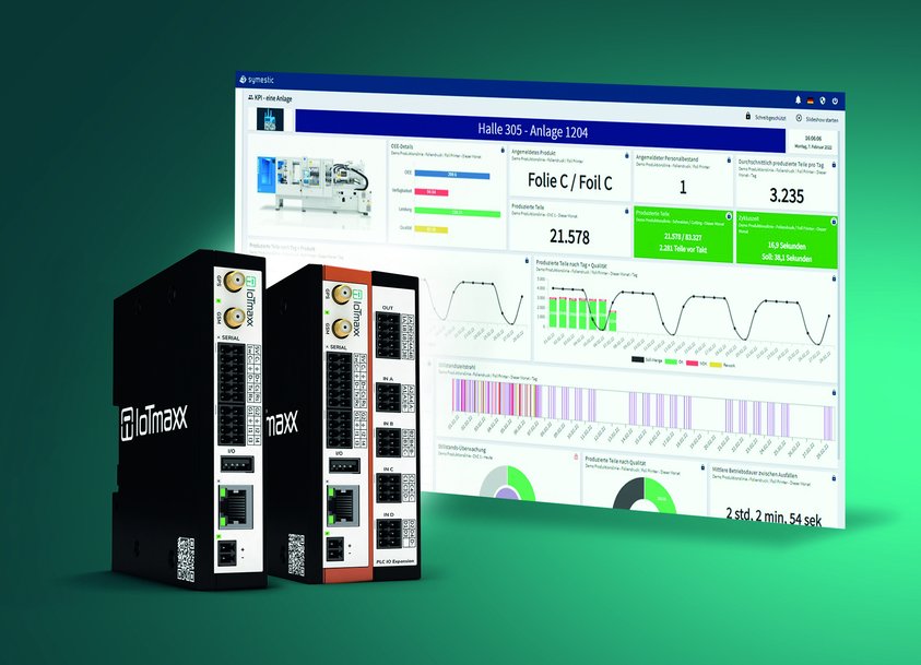 IoT- und MES- Applikationen Out-of-the-box – Digitalisierungsanwendungen für IoTmaxx-Gateways